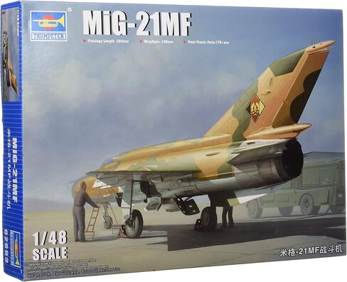 Trumpeter 1/48 MiG-21MF Plastic Model in Saudi Arabia