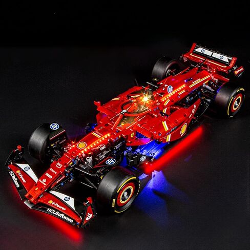 ضوء LED LIGHTAILING لـ Lego-77255 Lightning McQueen - سهل التركيب، أسلاك مخفية، ديكور منزلي وجاهز للهدايا (النموذج غير متضمن) in Kuwait