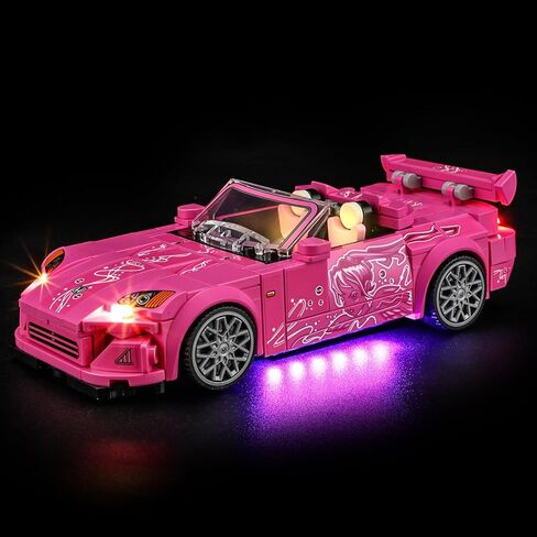 ضوء LED LIGHTAILING لـ Lego-77255 Lightning McQueen - سهل التركيب، أسلاك مخفية، ديكور منزلي وجاهز للهدايا (النموذج غير متضمن) in Kuwait
