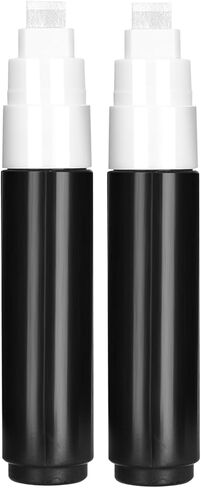 22 Pack Refillable Paint Markers 0.5mm,0.7mm,1mm,2mm,3mm,5mm,6.5mm,7mm,8mm,10mm,11mm,15mm Clear & Opaque Empty Markers for Permanent Acrylic Paint, Glue, and Liquid Ink for Graffiti Art DIY in Saudi Arabia