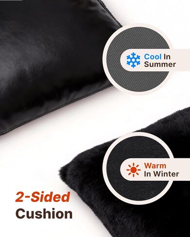 PET MARVEL Dog Car Seat for Small Dogs Up to 25 lbs, Pet Booster Seat with Safety Leash and Thick Cushion, Fully Detachable Washable Pet Bag with Storage Pocket, Portable Car Travel Carrier, Black in Saudi Arabia
