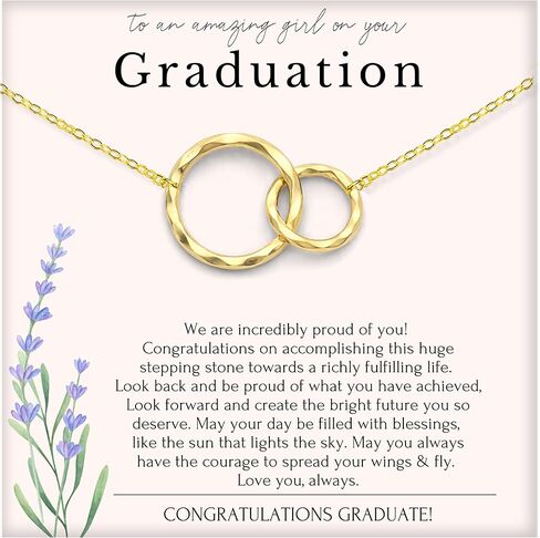 HOPE LOVE SHINE Necklace – College or High School Graduation Jewelry for Her, Best Friend Gift in Saudi Arabia