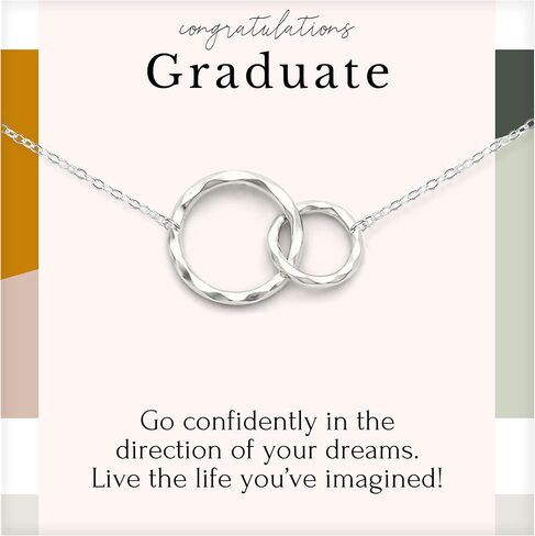 HOPE LOVE SHINE Necklace – College or High School Graduation Jewelry for Her, Best Friend Gift in Saudi Arabia