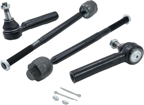 Front Inner & Outer Tie Rod End Kit 4PCS compatible with Chevrolet Silverado 1500 LD Tahoe Suburban, GMC Sierra 1500 Sierra 1500 Limited Yukon Yukon XL, for Cadillac Escalade ESV ES800948 EV800938 in Saudi Arabia