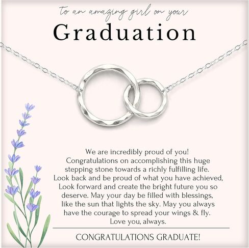 HOPE LOVE SHINE Necklace – College or High School Graduation Jewelry for Her, Best Friend Gift in Saudi Arabia