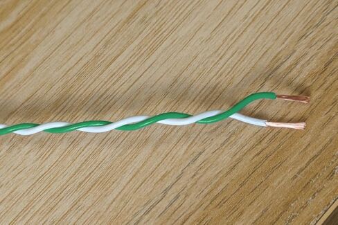 Green & White Twisted Pair Wire 20 AWG / 0.5mm² 5 Meters CAN Bus Cable in Saudi Arabia