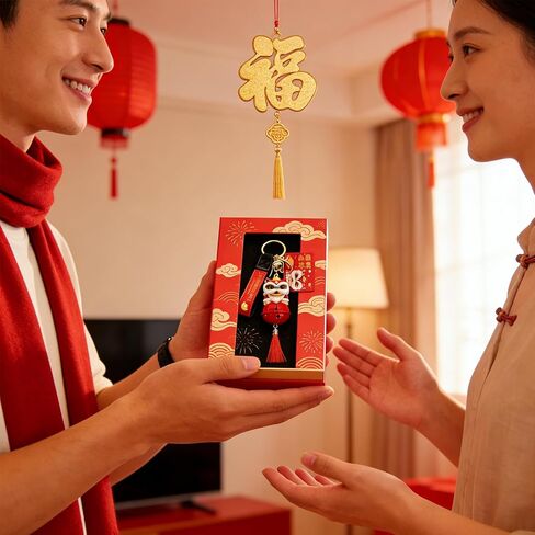Chinese New Year Keychain in Saudi Arabia