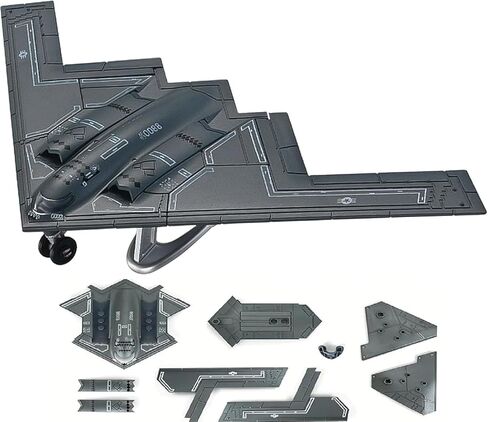 F-14 Tomcat Fighter Jet بمقياس 1:72 مجموعة نماذج البناء السريع مجموعة نماذج عرض عسكرية للطائرة أو هدية (أسود) in Kuwait