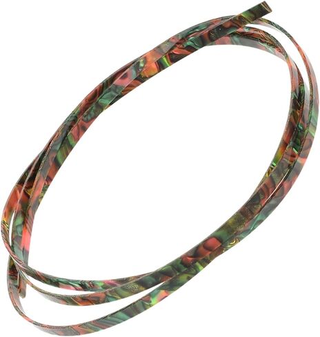 SUPVOX Plastic Decorative Strip Guitar Accessory Purfling Strip for Guitar Trim in Saudi Arabia