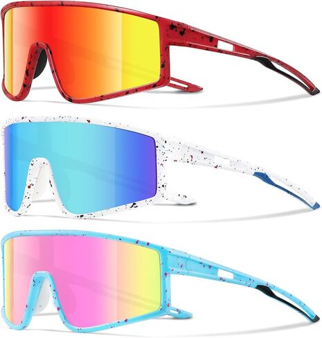 Kids Polarized Sunglasses Youth Baseball Sun Glasses for Boys Girls in Saudi Arabia