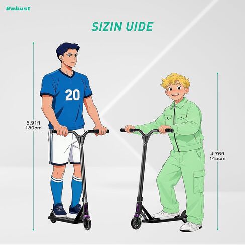 Stunt Scooter Pro Trick Scooter for Kids, Teens, and Adults (Ages 8+)– Complete Skate Park Scooter in Saudi Arabia