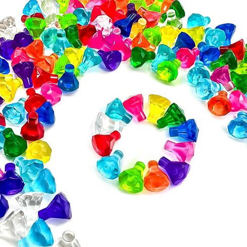 240 قطعة من مكعبات الأحجار الكريمة، 120x مجوهرات ألماسية، مجموعة مكعبات بناء ملحقات الكنز النادرة، متوافقة مع مجموعة ليجو 31109 in Kuwait