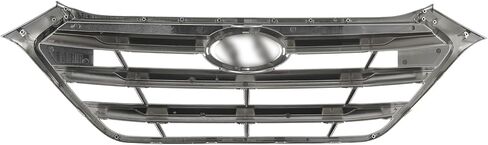 KARPAL Front Upper Grille Grill Compatible with 2016 2017 2018 Hyundai Tucson Grey Factory Style 86350D3000 in Saudi Arabia