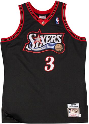 Allen Iverson Philadelphia 76ers Men's 1997-98 Swingman Jersey in Saudi Arabia