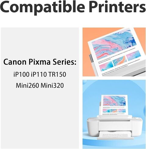 خرطوشة حبر PGI-35/CLI-36 35 36 لاستبدال خرطوشة حبر Canon pixma tr150 لخرطوشة حبر Canon 35 36 المتوافقة مع طابعة Canon Pixma TR150 iP110 iP100 (2 أسود، 1 ثلاثي الألوان) in Saudi Arabia