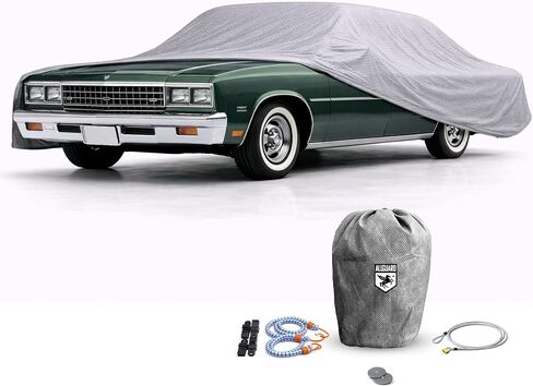Car Covers Weatherproof Max Car Cover & Warranty Compatible with Chevrolet 1961-1964 Impala – Outdoor Cover Theft Cable Lock Car Accessories Better Than Waterproof in Kuwait