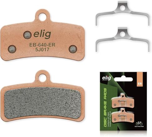 ELIG Bike Disc Brake Pads for Shimano Deore XT M8020, M8120/Saint M810, M820/SLX M7120/XTR M9120/Zee M640/Tektro Orion 4P, Dorado/Trp Quadiem, Slate T4 ｜MTB/eMTB/Downhill/All Mountain/Trail in Saudi Arabia