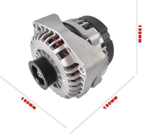 Alternator High Out Put 250Amp Replacement for Chevrolet Avalanche Silverado Suburban Tahoe, GMC Sierra Yukon, Cadillac Escalade, Hummer H2 2007-2014# 15093928 15857608,15905871,25877026 412554A in Saudi Arabia
