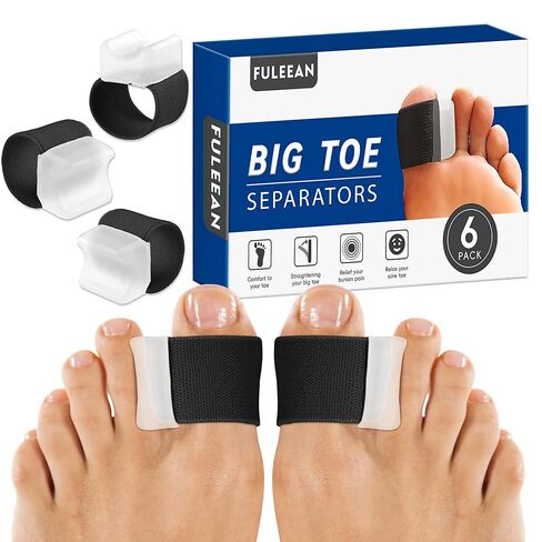 Big Toe Spacers,Hallux Valgus Corrector,Relieve Bunion Pain,Prevent Overlapping Toes, All-Day Comfort for Men & Women, Fits in Shoes. in Saudi Arabia
