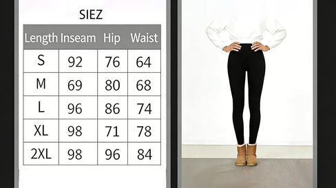 Women's Fleece Lined - High Waisted Thermal Yoga Pants,Warm Soft Winter Workout Running Hiking Tights in Saudi Arabia
