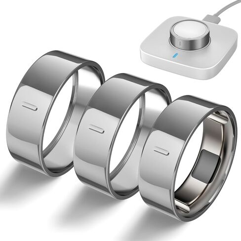 3 عبوات من الأغطية الحلقية المتوافقة مع Oura Ring Gen 4/ Oura Ring Gen 3 Horizon/Heritage، واقي حلقة TPU مطور مضاد للخدش للرجال والنساء، وليس لـ Oura Ring 4 سيراميك (مقاس 8) in Kuwait