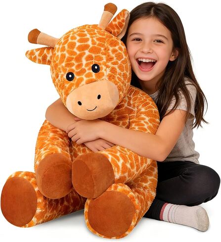 SQEQE Big Bunny Stuffed Animal 39 in, Giant Rabbit Stuffed Animal for Kids Adults, Cute Huge Plushies for Birthday Easter Valentine's Gift in Saudi Arabia