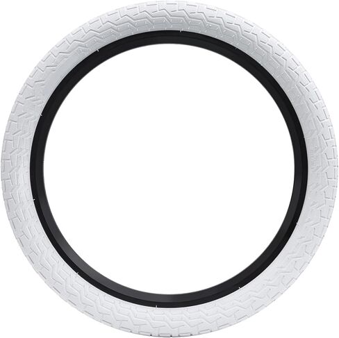 YUNSCM 2-PCS 16 "إطارات دراجة الطريق 16 × 2.0/52-305 و16" أنابيب الدراجة الثقيلة صمام شريدر متوافق مع دراجة الطريق 16x1.95 16x2.0 16x2.10 إطارات وأنابيب الدراجات، أبيض (Y-1012) in Saudi Arabia