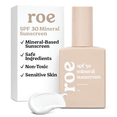 Roe Wellness- Baby Mineral Sunscreen SPF 30 | Non-Greasy, Reef Safe, Paraben-Free in Saudi Arabia