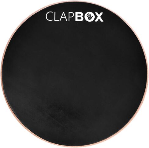 لوحة تدريب الطبل مقاس 12 بوصة من Clapbox - تتضمن أفضل منصات التدريب للطبول | غير مصنوعة في الصين | وسادة الطبل المثالية للجميع والاستخدام متعدد الاستخدامات in Kuwait