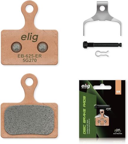 وسادة فرامل قرص الدراجة من ELIG لشيمانو 105 BR-RS505 R7020 R7070 Dura-Ace R9170 R9270 GRX RX400 RX810 SLX M7110 XT M8110 XTR M9100 Ultegra R8070 R8170 RS305/Tektro HD-R310 R510/ترب هايليكس/ريفر آرك-يو in Kuwait