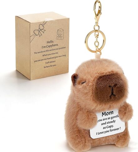 Valentine’s Day Gift Capybara Plush for Girlfriend, Boyfriend, Husband, Wife – Funny Handmade Stuffed Animal with to My Love Message Card for Anniversary, Wedding, Birthday in Saudi Arabia