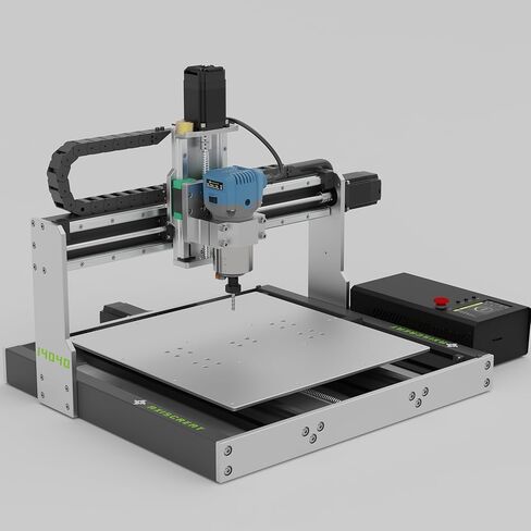 ماكينة توجيه CNC 4040 مع دليل خطي وحركة لولبية كروية، تحقق دقة تبلغ ±0.005 مم لنقش عالي الدقة من معدن الألومنيوم والنحاس والخشب والأكريليك PCB in Kuwait