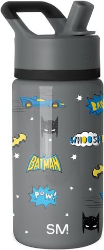 Simple Modern Kids Summit Water Bottle with Straw Lid | Despicable Me Minions 18oz Stainless Steel Cup Insulated Tumbler for Girls, Boys, School | Minions Unite in Saudi Arabia