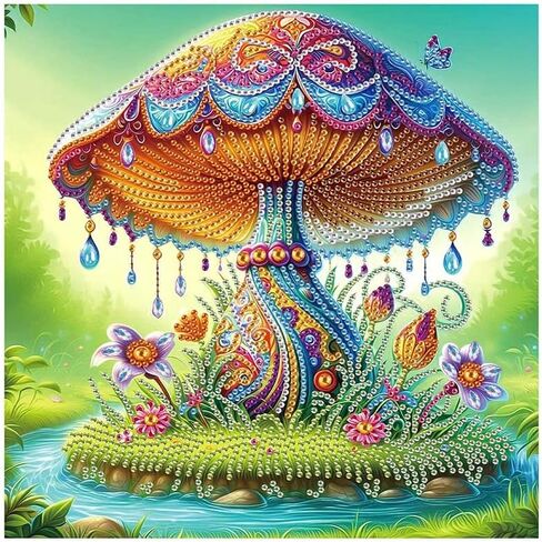 5D DIY Diamond Painting Kits, Pearl Flowers Special Diamond DIY Art Kits for Adults for Home Decoration and Gift Selection in Saudi Arabia
