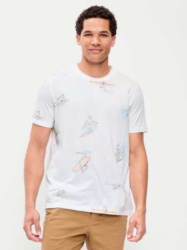Old Navy Crew-Neck T-Shirt - SURFS UP in Saudi Arabia