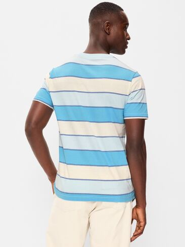 Old Navy Crew-Neck Striped T-Shirt - SLALOM BLUE STRIPE in Saudi Arabia