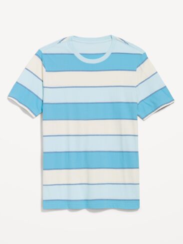 Old Navy Crew-Neck Striped T-Shirt - SLALOM BLUE STRIPE in Saudi Arabia