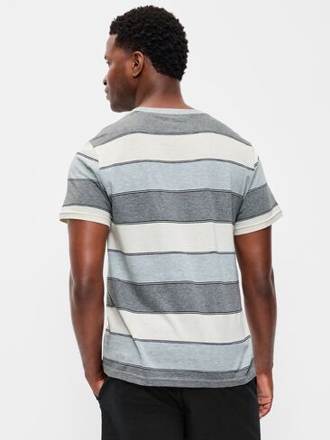 Old Navy Crew-Neck Striped T-Shirt - DARK GREY STRIPE in Saudi Arabia