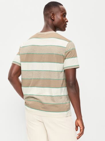 Old Navy Crew-Neck Striped T-Shirt - Tonal Stripe in Saudi Arabia