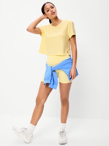 تي شيرت Old Navy CloudMotion - أصفر زبدة in Kuwait