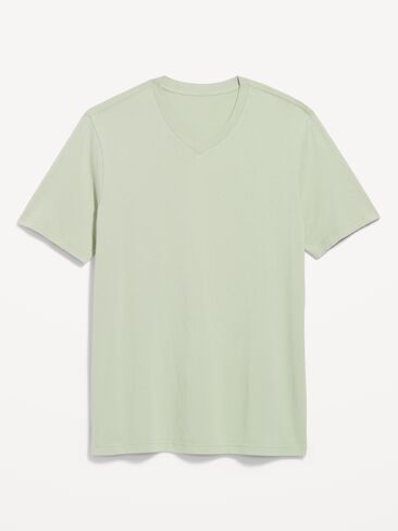 Old Navy V-Neck T-Shirt - FADED SEAGRASS in Saudi Arabia