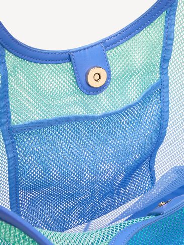 Old Navy Mesh Tote Bag - Blue Ombre in Saudi Arabia