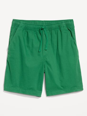 Old Navy Twill Jogger Shorts -- 7-inch inseam - Emerald Pigment in Saudi Arabia