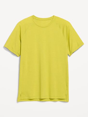 Old Navy Slim Fit Performance Vent T-Shirt - YELLOW LICHEN in Saudi Arabia