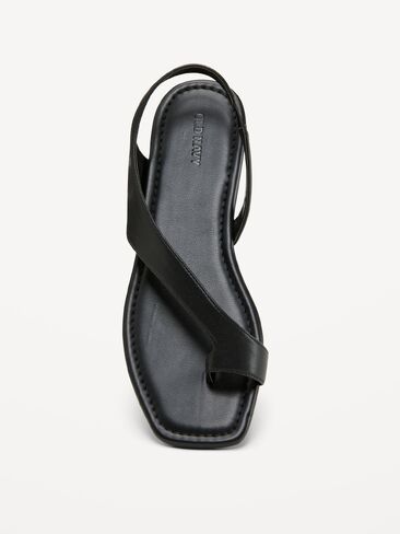 Old Navy Asymmetrical Toe-Strap Sandals for Women - Black Jack in Saudi Arabia