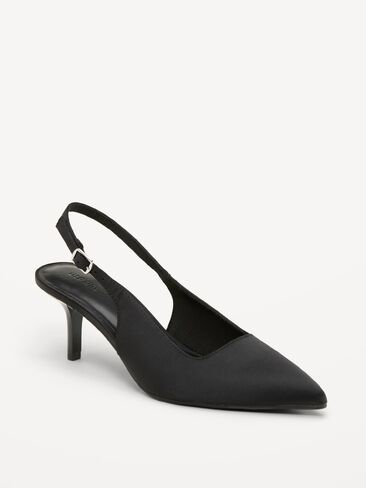 Old Navy The Occasion by Old Navy Slingback Heels for Women - Black Jack in Saudi Arabia