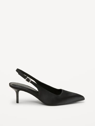 Old Navy The Occasion by Old Navy Slingback Heels for Women - Black Jack in Saudi Arabia