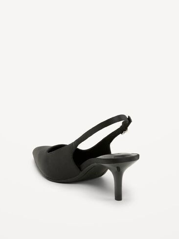 Old Navy The Occasion by Old Navy Slingback Heels for Women - Black Jack in Saudi Arabia