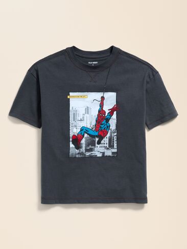 تي شيرت برسومات كبيرة الحجم للأولاد من Old Navy x Marvel Spider-Man - النمر in Saudi Arabia