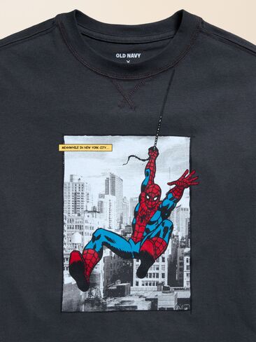 تي شيرت برسومات كبيرة الحجم للأولاد من Old Navy x Marvel Spider-Man - النمر in Saudi Arabia